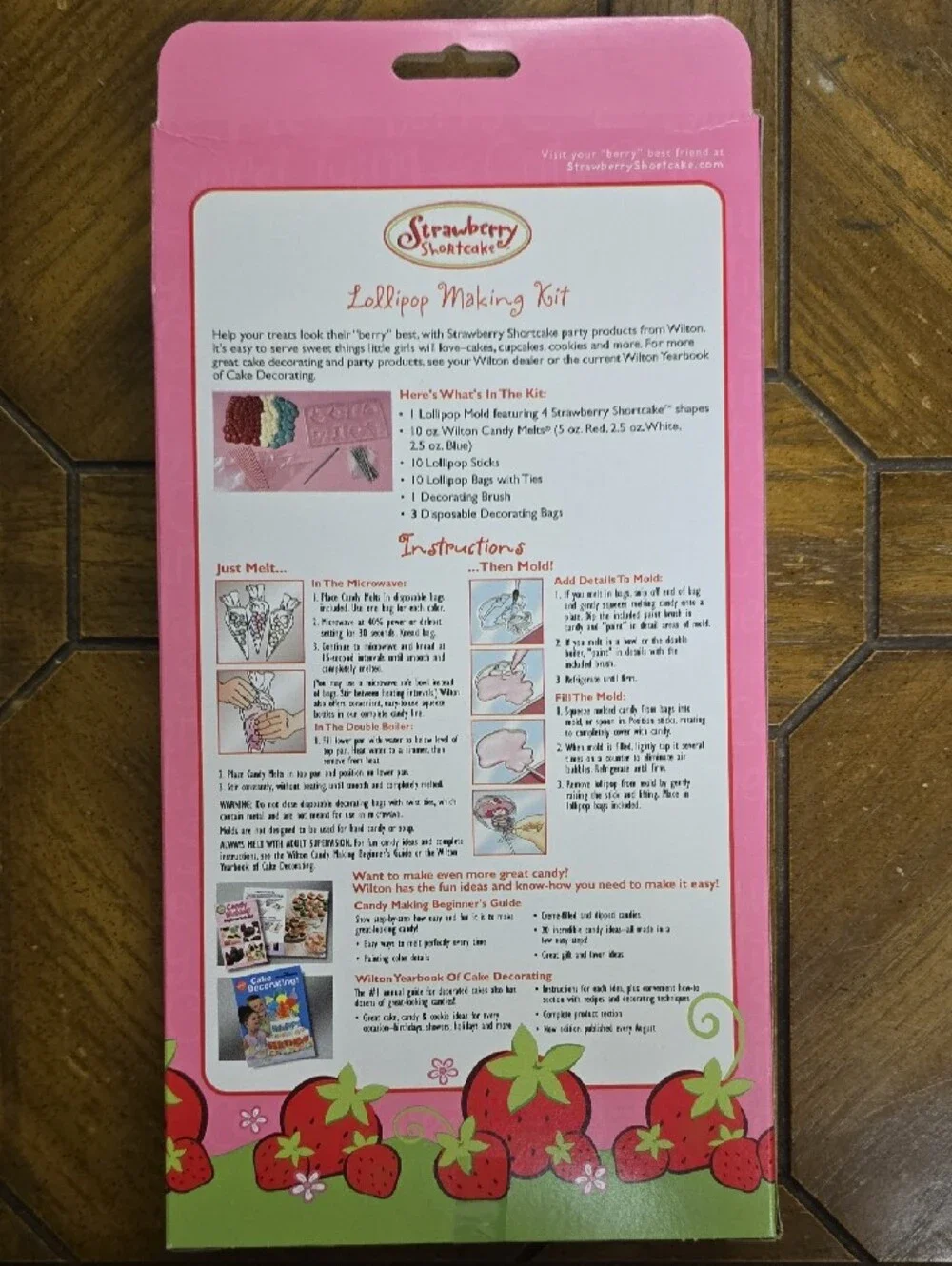 Strawberry Shortcake Lollipop Making Kit -2003